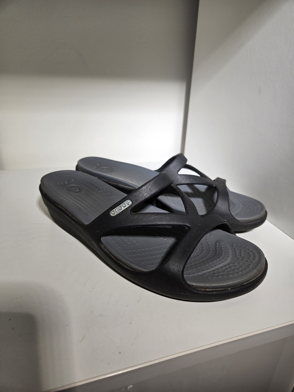 CROCS Women's Slip-On Slide Sandals 7